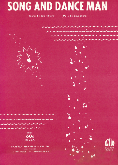Song And Dance Man - Dave Mann, Bob Hilliard