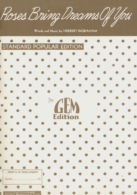 Roses Bring Dreams Of You - Herbert Ingraham