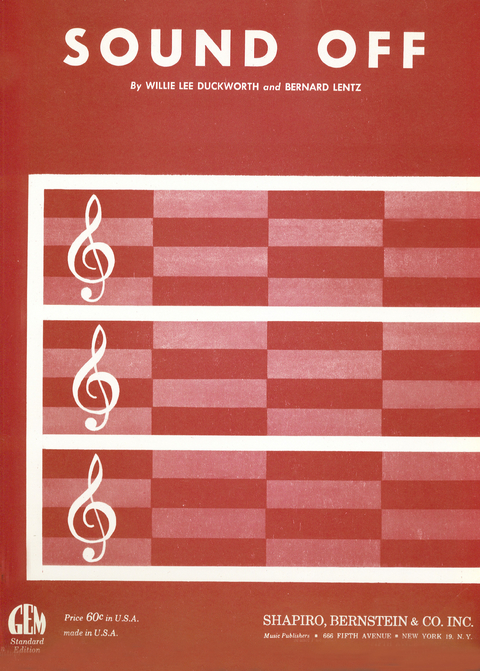 Sound Off - Willie Lee Duckworth, Bernard Lentz