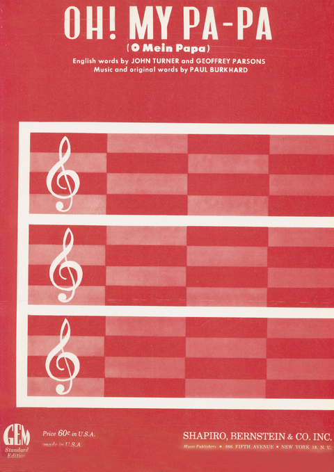 Oh! My Pa-Pa - Paul Burkhard, John Turner, Geoffrey Parsons
