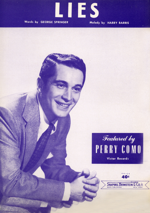 Lies - Harry Barris, George E. Springer