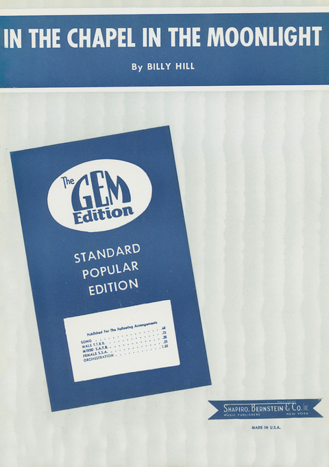 In The Chapel In The Moon Light - Billy Hill