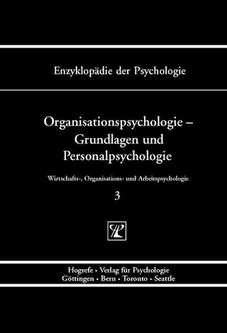 Organisationspsychologie – Grundlagen und Personalpsychologie