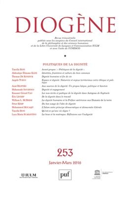 Diogène, n° 253. Politiques de la dignité