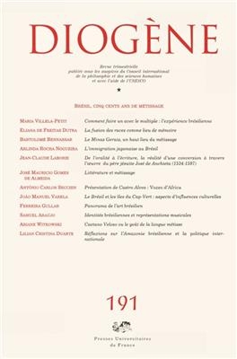 Diog&egrave;ne, n&deg; 191. Le Br&eacute;sil -  xxx