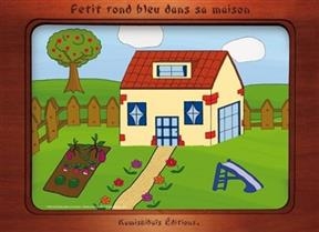 PETIT ROND BLEU DANS SA MAISON ET PHOTOG -  Collectif