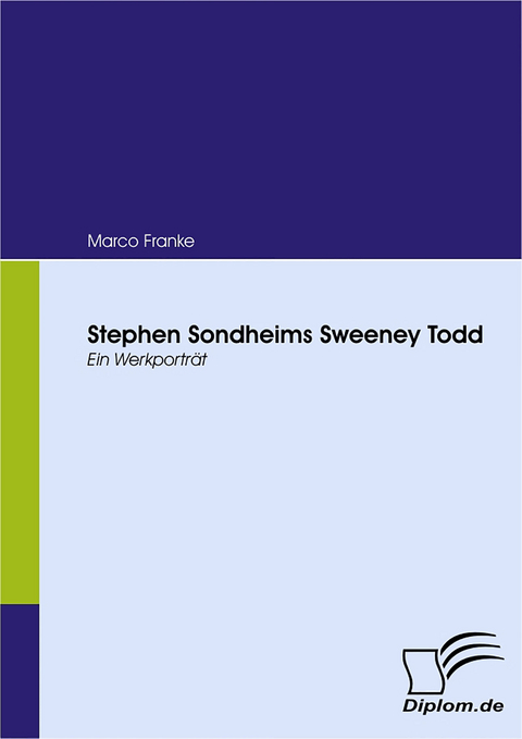 Stephen Sondheims Sweeney Todd - Marco Franke