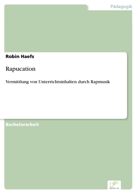 Rapucation -  Robin Haefs