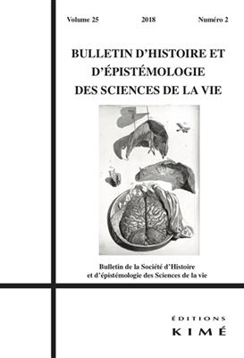 BULLETIN D HISTOIRE ET D EPISTEMOLOGIE -  VOL 25 N2 2018