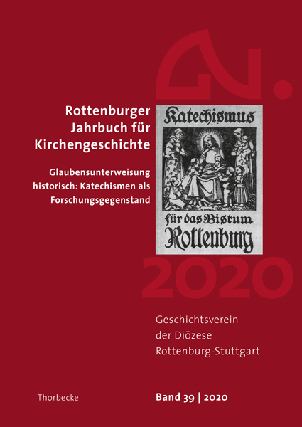 Rottenburger Jahrbuch f&uuml;r Kirchengeschichte 39/2020