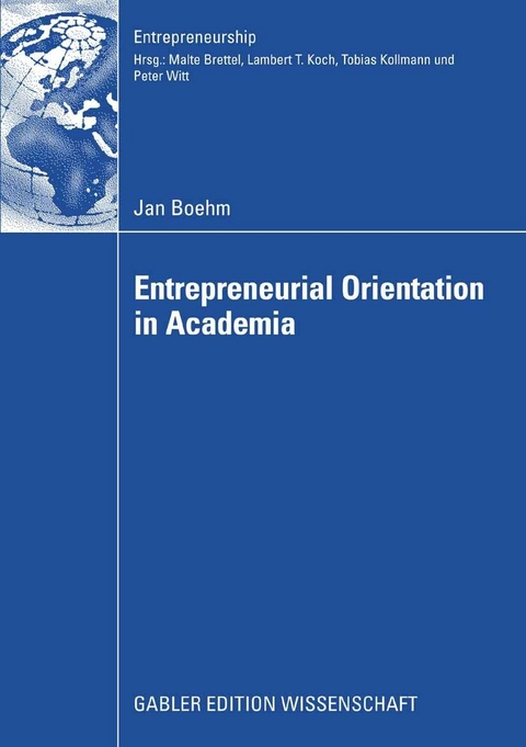Entrepreneurial Orientation in Academia - Jan Boehm
