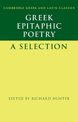 Greek Epitaphic Poetry - 