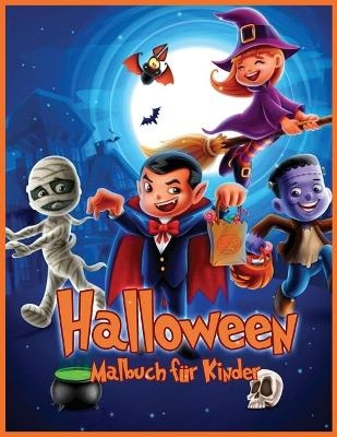Halloween Malbuch F&uuml;r Kinder - Lenard Vinci Press