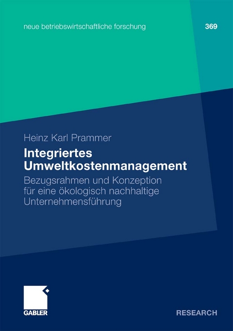 Integriertes Umweltkostenmanagement - Heinz Karl Prammer