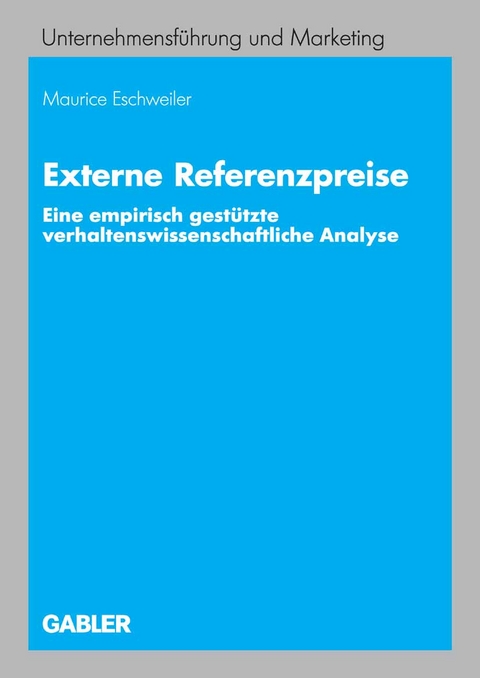 Externe Referenzpreise - Maurice Eschweiler