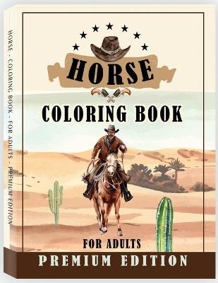 Horse Coloring Book for Adults -  Rfza