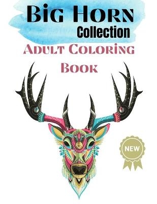 BIG HORN Collection Adult Coloring Book - Over The Rainbow Publishing