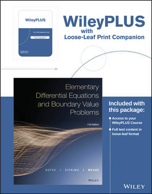 Elementary Differential Equations and Boundary Value Problems - William E Boyce, Richard C DiPrima