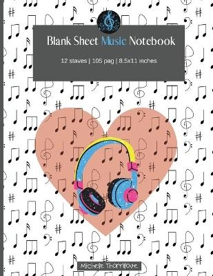 Blank Sheet Music Notebook - Malkovich Rickblood