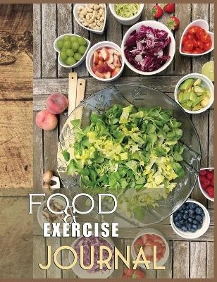 Food and Exercise Journal for Healthy Living - Food Journal for Weight Lose and Health - 90 Day Meal and Activity Tracker - Activity Journal with Daily Food Guide