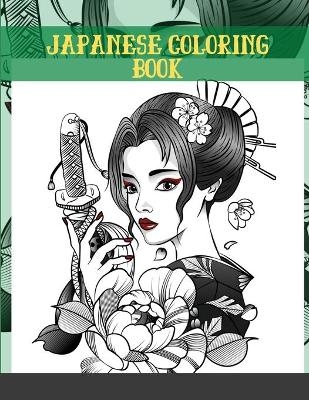 Japanese coloring book