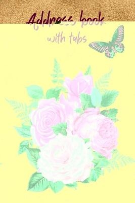 Address book with tabs - Cristina Buster