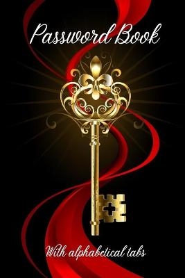 Password Book with Alphabetical Tabs - Alais Blanc