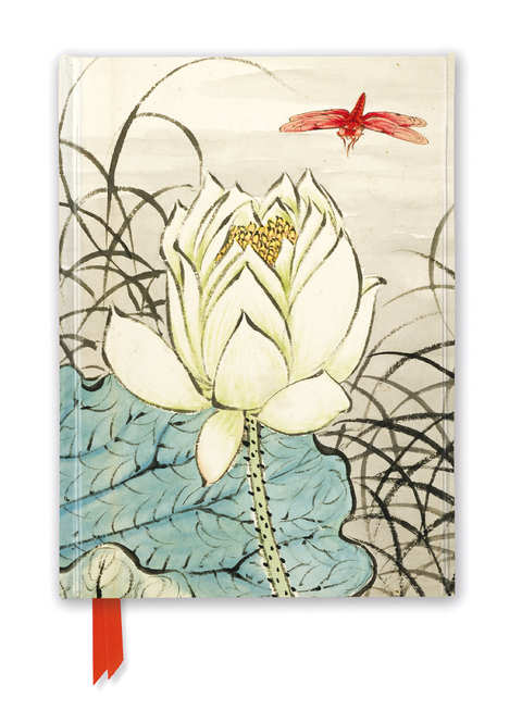 Ashmolean: Ren Xiong: Lotus Flower and Dragonfly (Foiled Journal) - 
