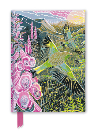 Annie Soudain: Foxgloves and Finches (Foiled Journal)