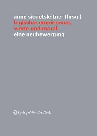 Logischer Empirismus, Werte und Moral