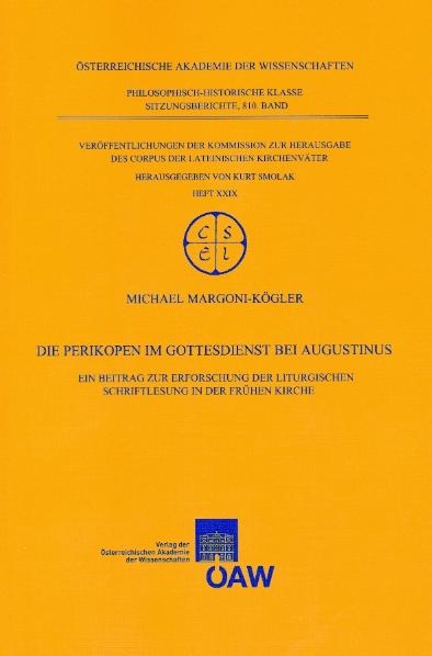 Die Perikopen im Gottesdienst bei Augustinus - Michael Margoni-K&ouml;hler