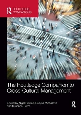 The Routledge Companion to Cross-Cultural Management - 