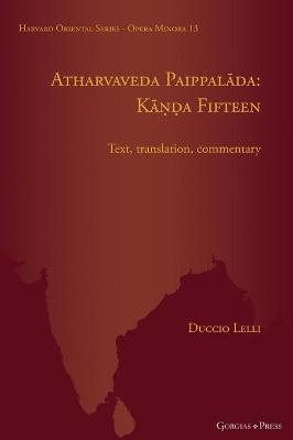 Atharvaveda Paippalāda: Kāṇḍa Fifteen