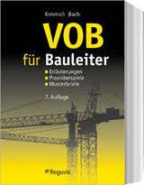VOB f&uuml;r Bauleiter - Bernd Kimmich, Hendrik Bach