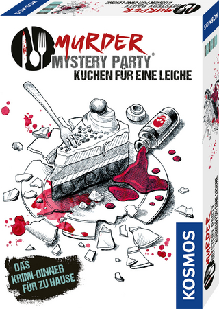 Murder Mystery Party Kuchen für eine Leiche