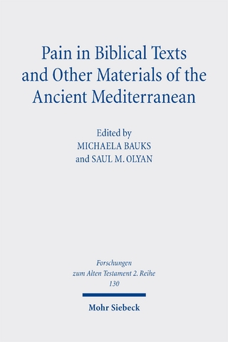 Pain in Biblical Texts and Other Materials of the Ancient Mediterranean