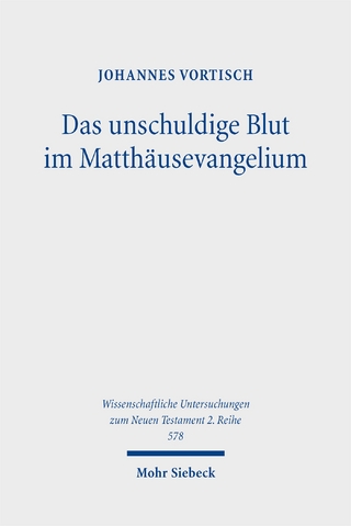 Das unschuldige Blut im Matthäusevangelium