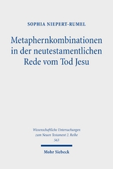 Metaphernkombinationen in der neutestamentlichen Rede vom Tod Jesu - Sophia Niepert-Rumel