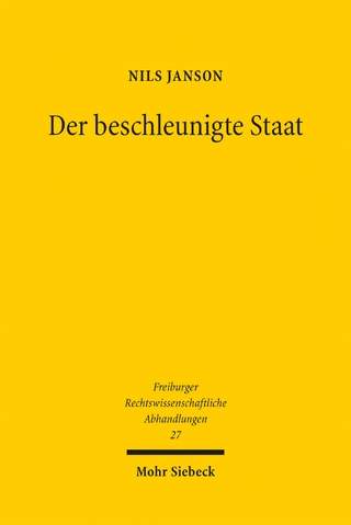 Der beschleunigte Staat