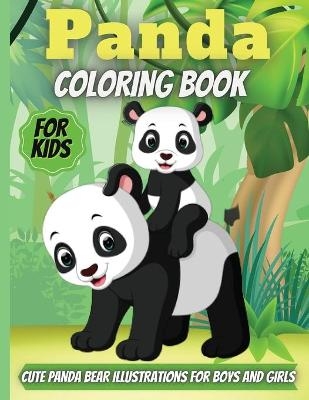 Panda Coloring Book For Kids - Elena Sharp