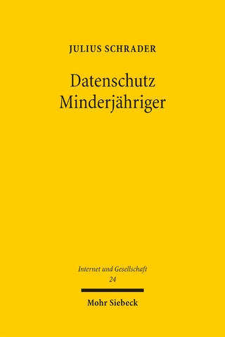 Datenschutz Minderjähriger