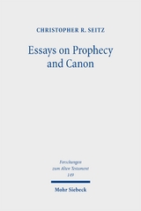 Essays on Prophecy and Canon - Christopher R. Seitz