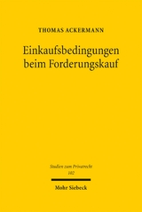 Einkaufsbedingungen beim Forderungskauf - Thomas Ackermann