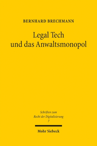 Legal Tech und das Anwaltsmonopol
