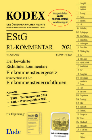 KODEX EStG Richtlinien-Kommentar 2021