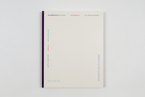 Schmuckzeichen Schweiz 20. Jahrhundert /20th Century Swiss Art Jewelry - Antoinette Riklin-Schelbert