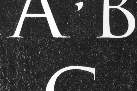 Schriften, in Holz geschnitten - Jost Hochuli