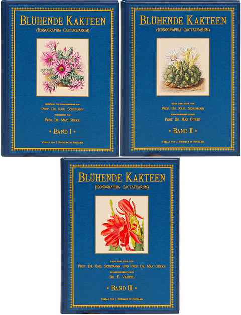 Bl&uuml;hende Kakteen - Karl Moritz Schumann, Max G&uuml;rke, Friedrich Vaupel