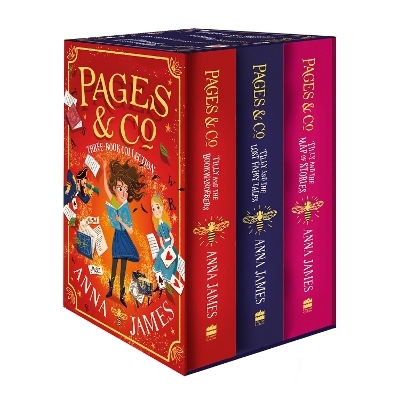Pages & Co. Series Three-Book Collection Box Set (Books 1-3) - Anna James