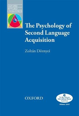 The Psychology of Second Language Acquisition E-Book